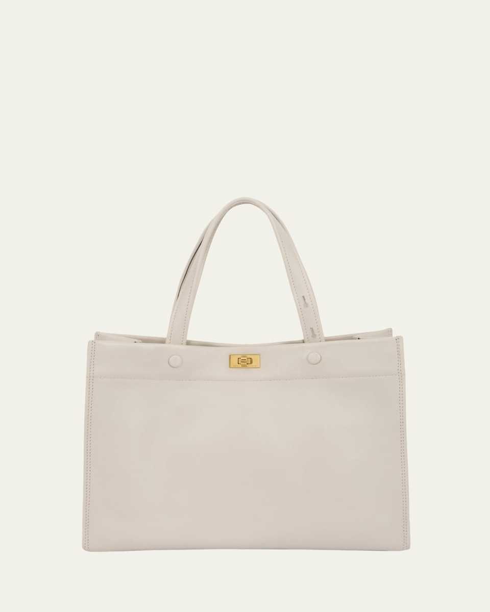 Mortimer Small Calfskin Tote Bag